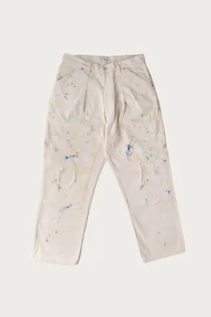 Splash Painter Pants - Natural