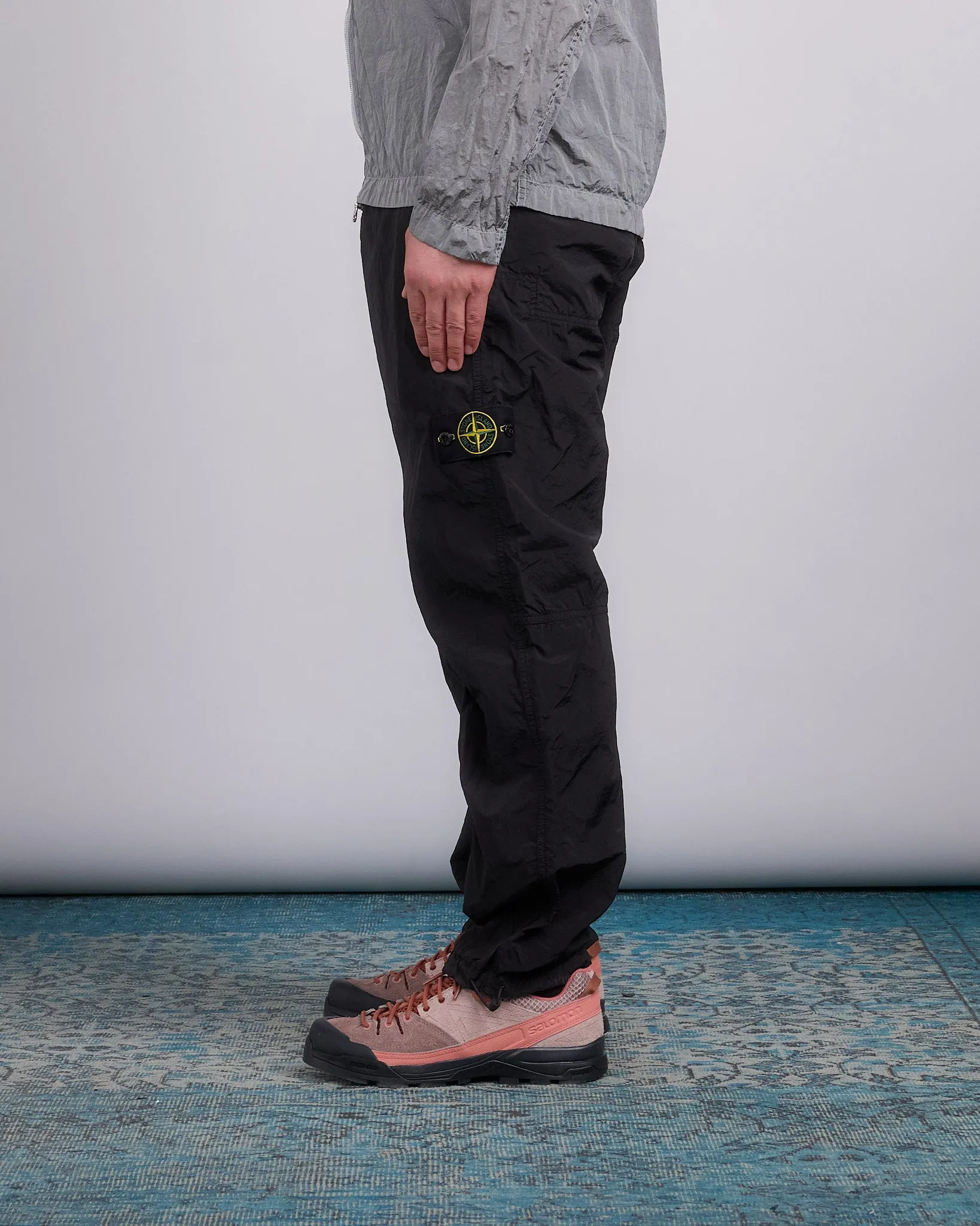 Stone Island Econyl Nylon Metal Track Pant Black