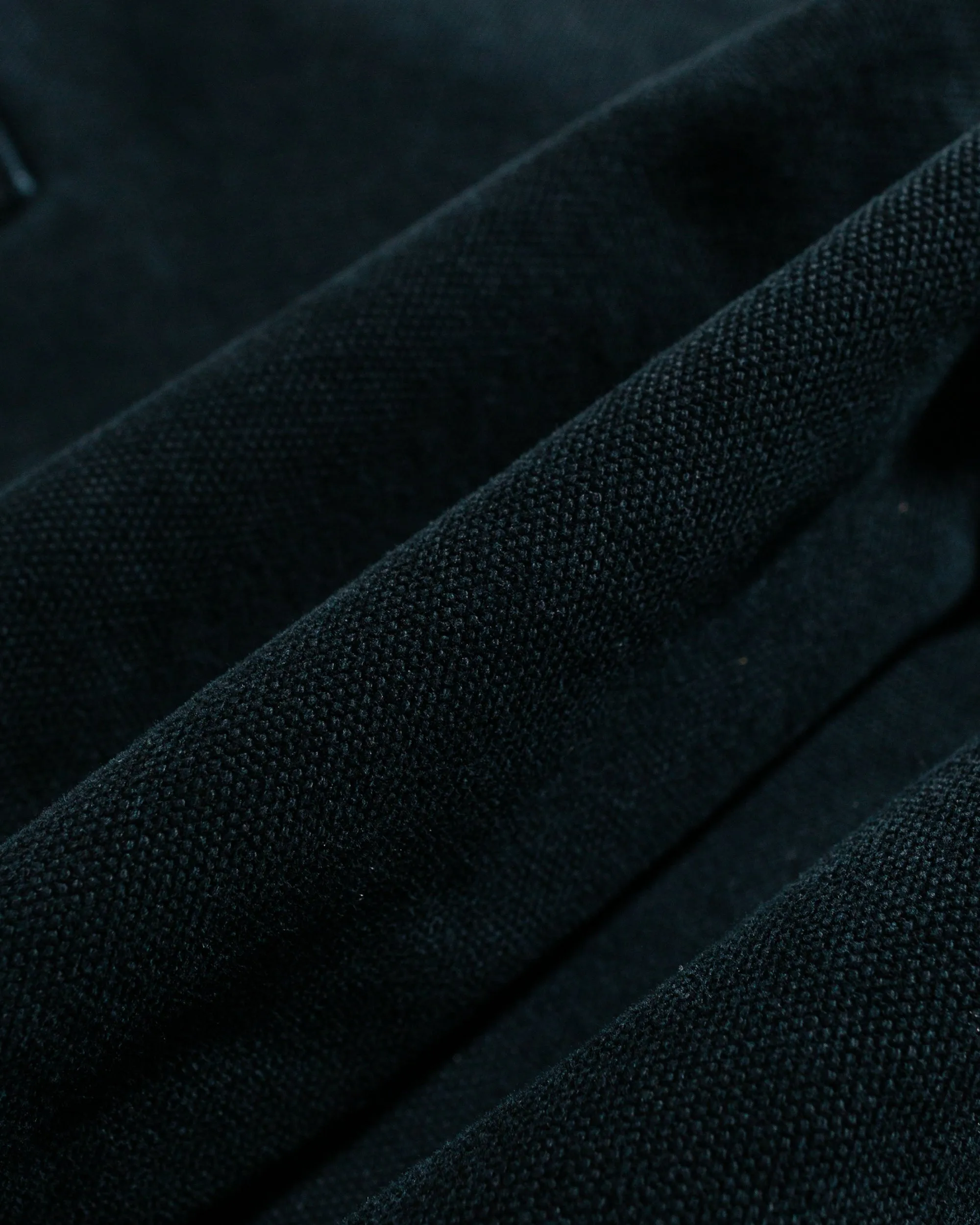 Stssy Work Short Washed Canvas Black