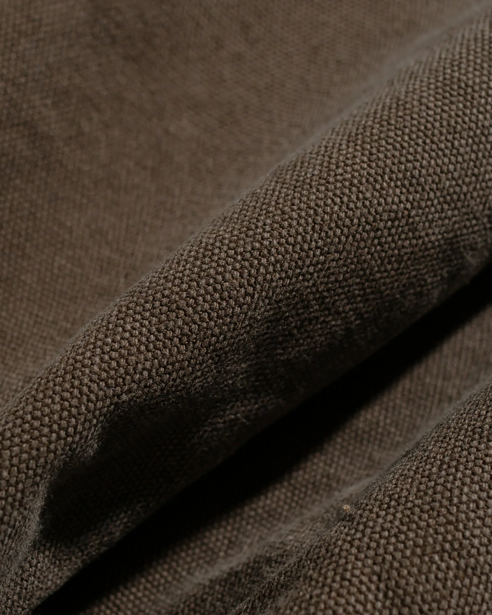 Stssy Work Short Washed Canvas Brown