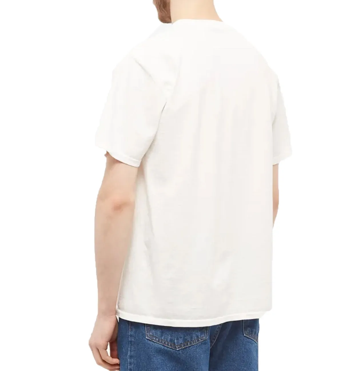 Stussy Big & Meaty Pigment Dyed Tee (White)