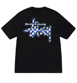 Stussy Checker Stock Tee (Black)