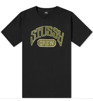 Stussy Crew Tee - Black