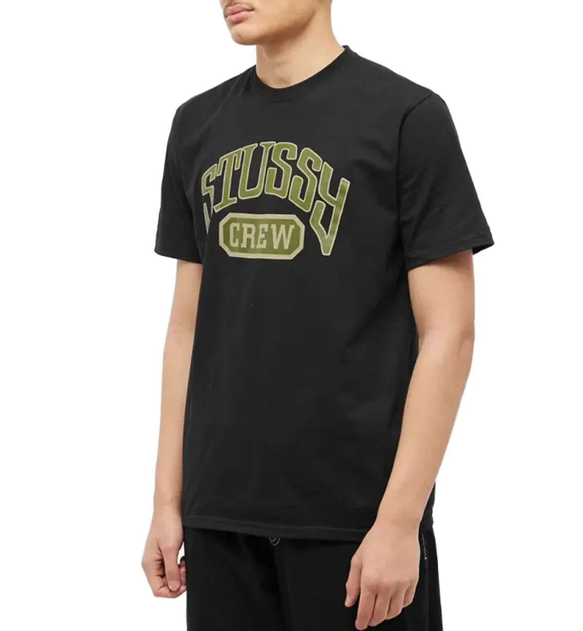 Stussy Crew Tee - Black