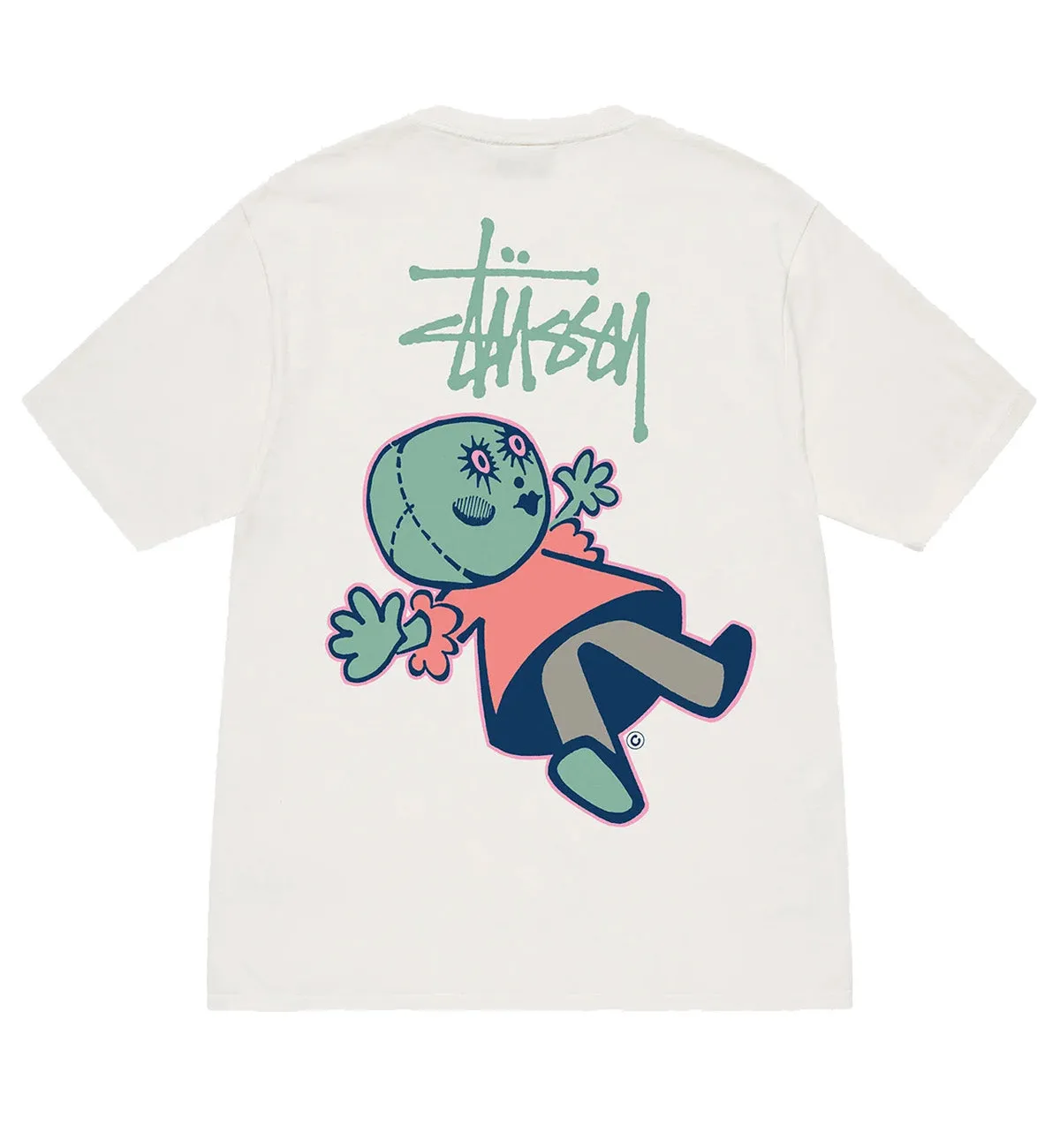 Stussy Dollie Pigment Dyed Tee (White)