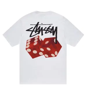 Stussy Red Diced Out Tee (White)