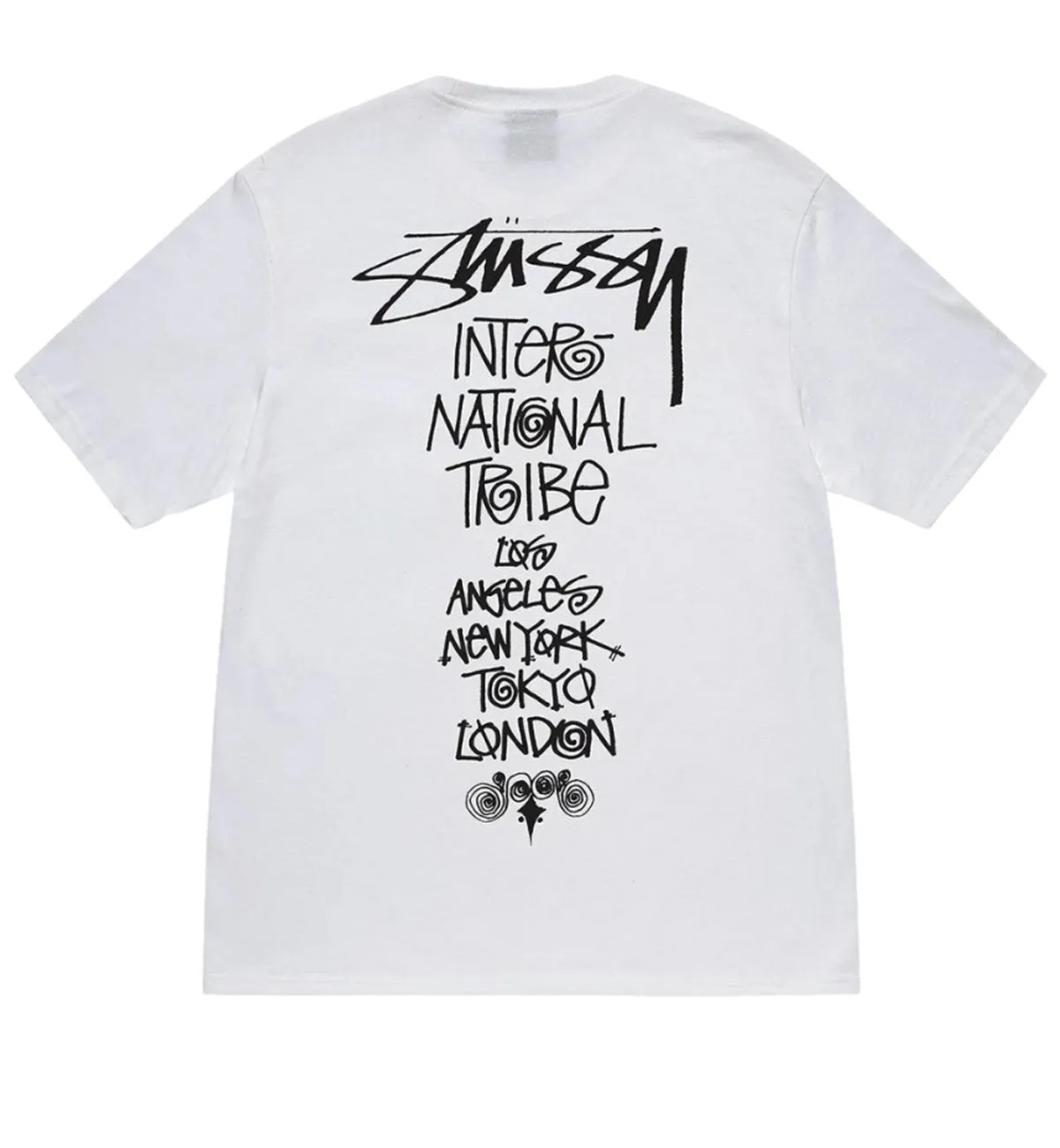 Stussy Tribe Stack Tee (White)