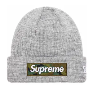Supreme x New Era FW23 Beanie (Grey)