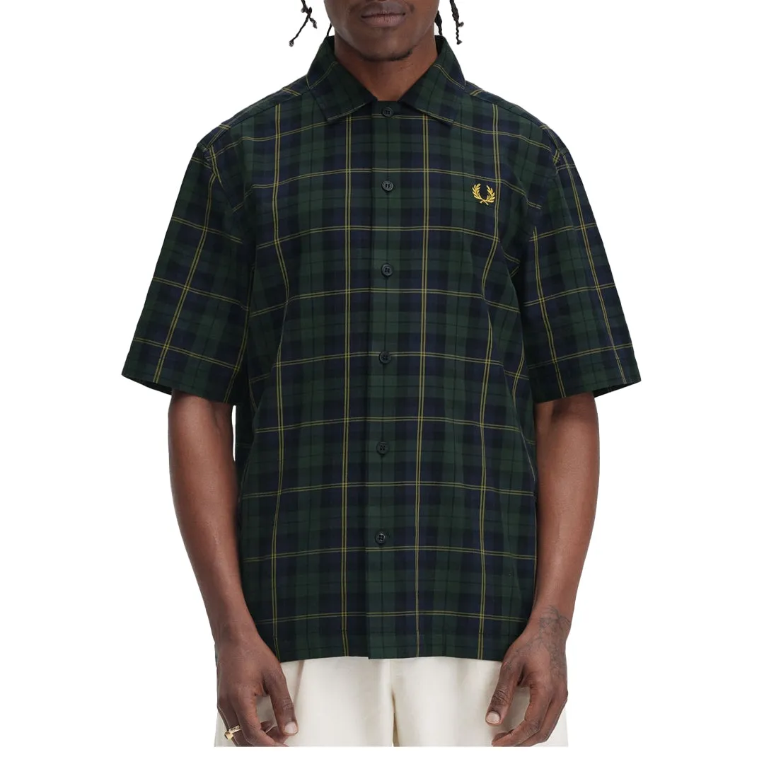 TARTAN TWILL SHORT SLEEVE SHIRT