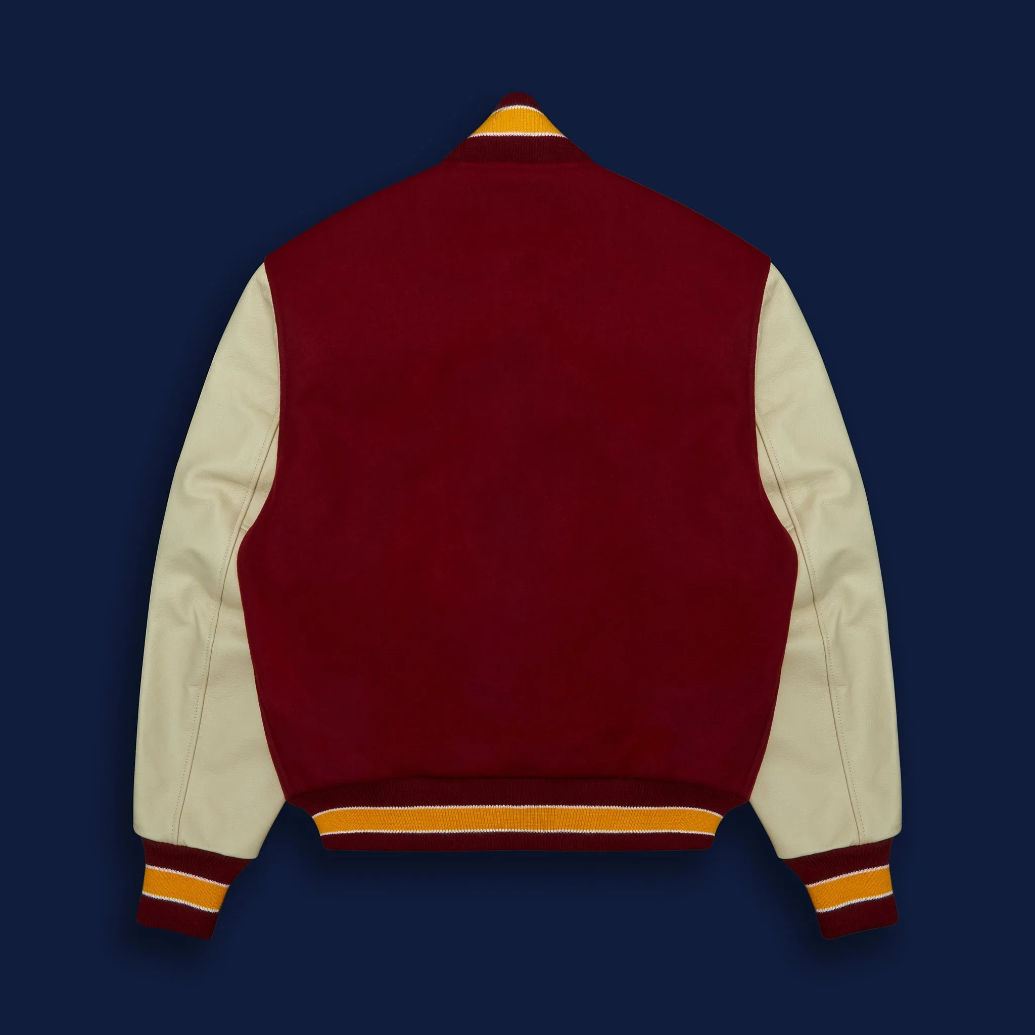 THE ALBANY - Cardinal Melton Wool/Cream Leather Classic Fit