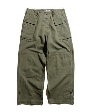 The Corona Utility FP028 M-43 Cargo Slacks SZ Military H.B.T Light OG w/ Bio-Wash