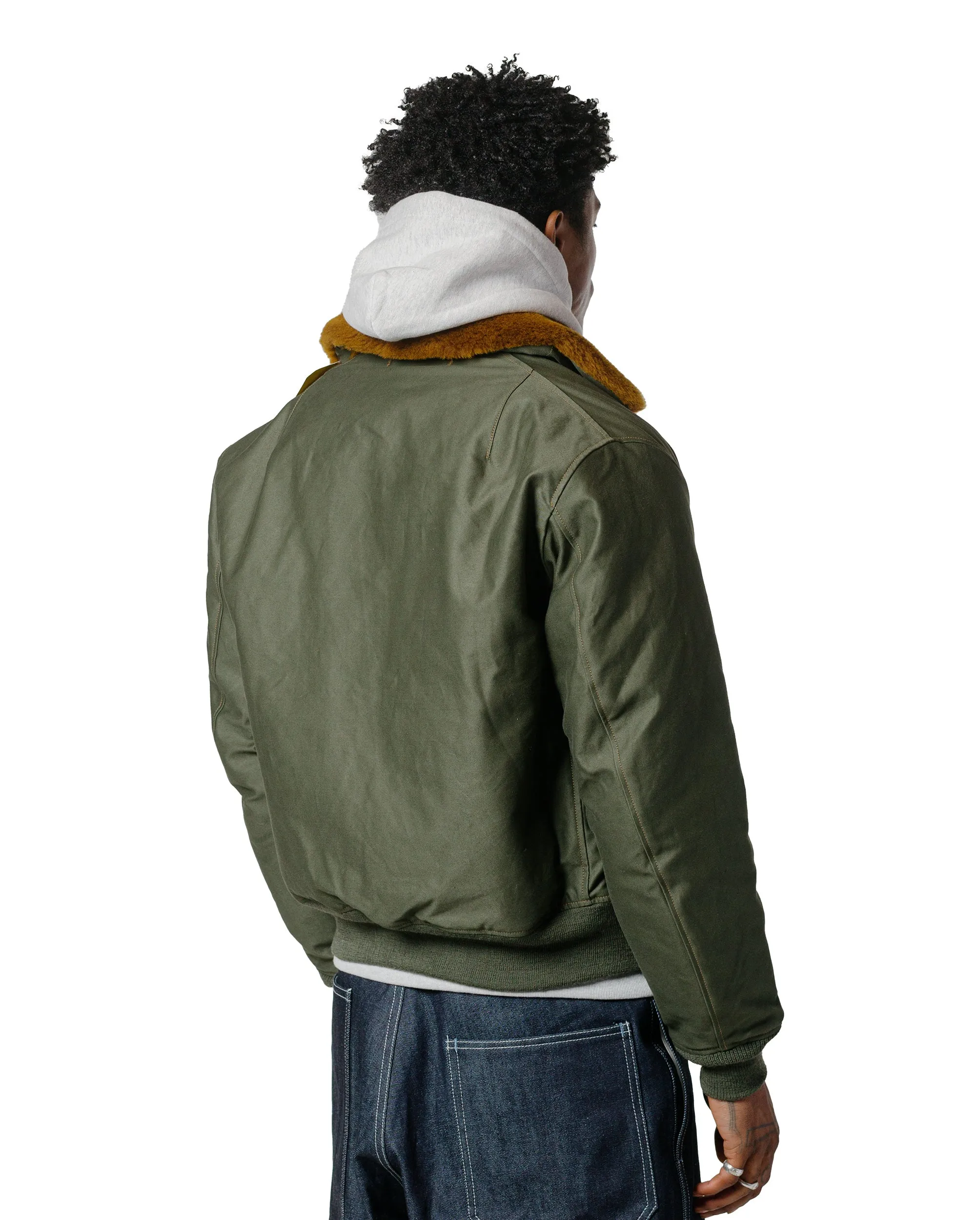 The Real McCoy's MJ23109 Type B-15 Real McCoy Mfg. Co. Olive