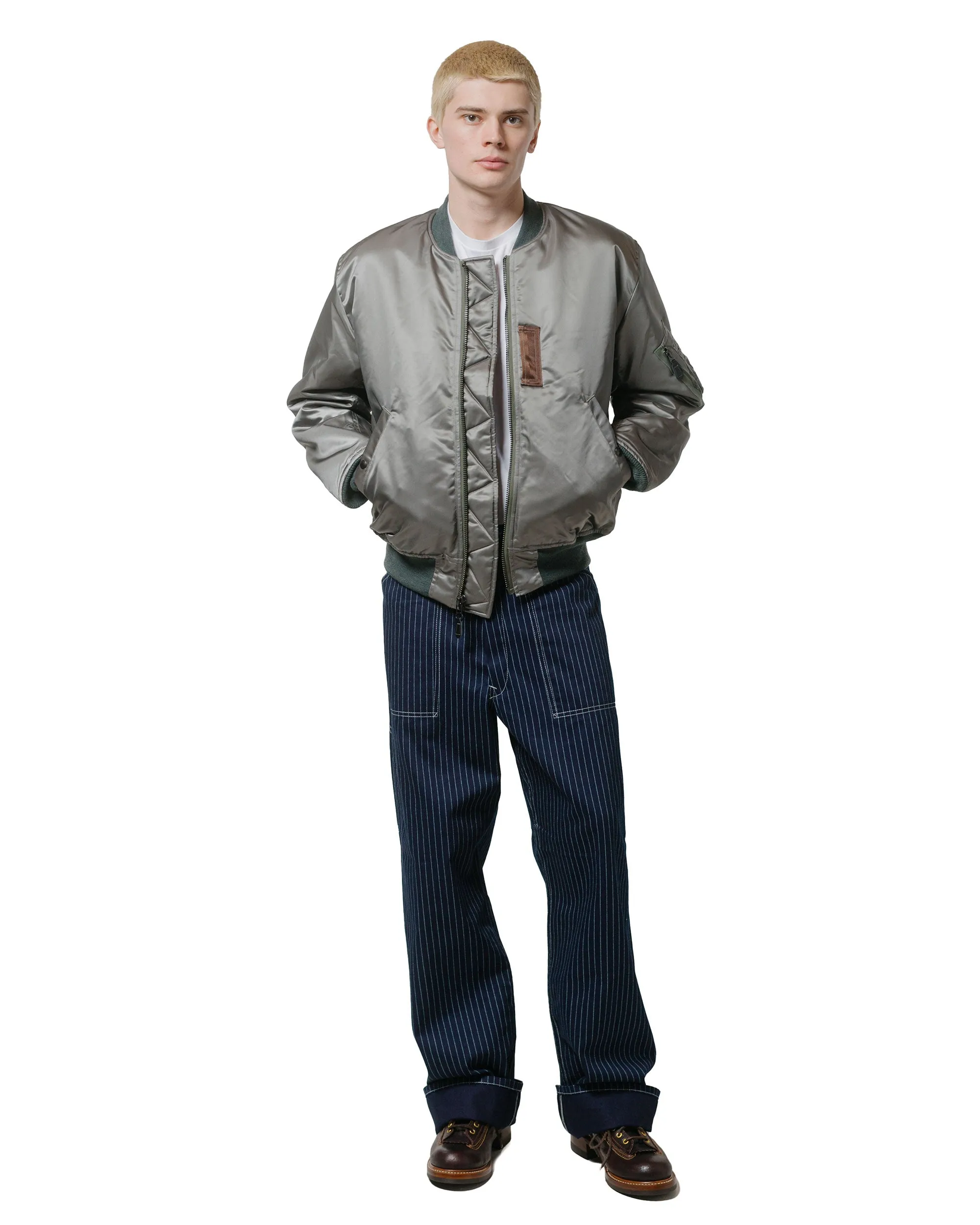 The Real McCoy's MJ24102 Type MA-1 Real McCoy Mfg. Co. / J-8279 Silver Gray