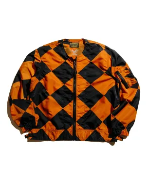 The Real McCoy's MJ25008 Jacket. Linecrewman. Identifying. Type G-1 Orange/Black