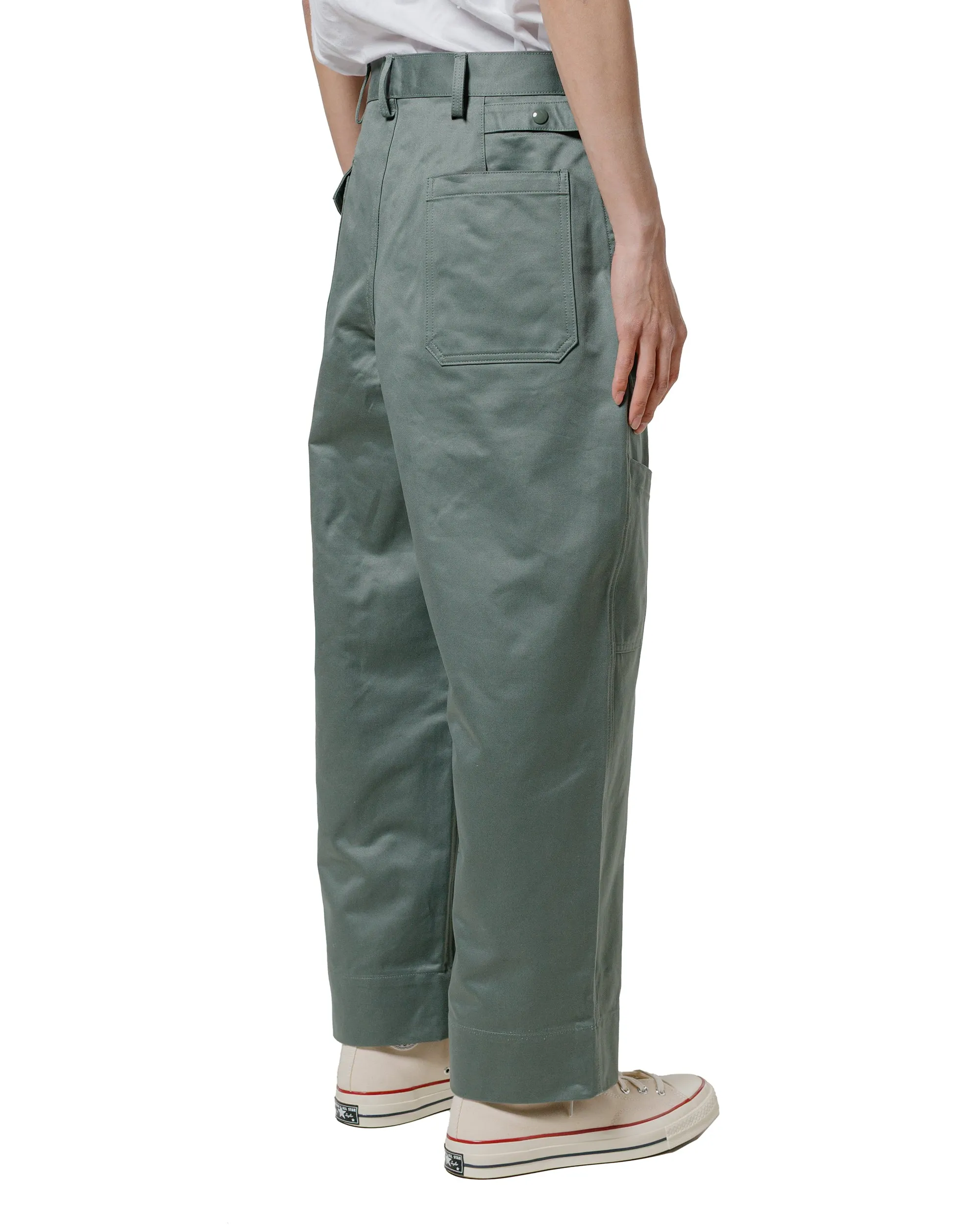The Real McCoy's MP22103 Trousers. Utility. Cotton / USAF Sage Green