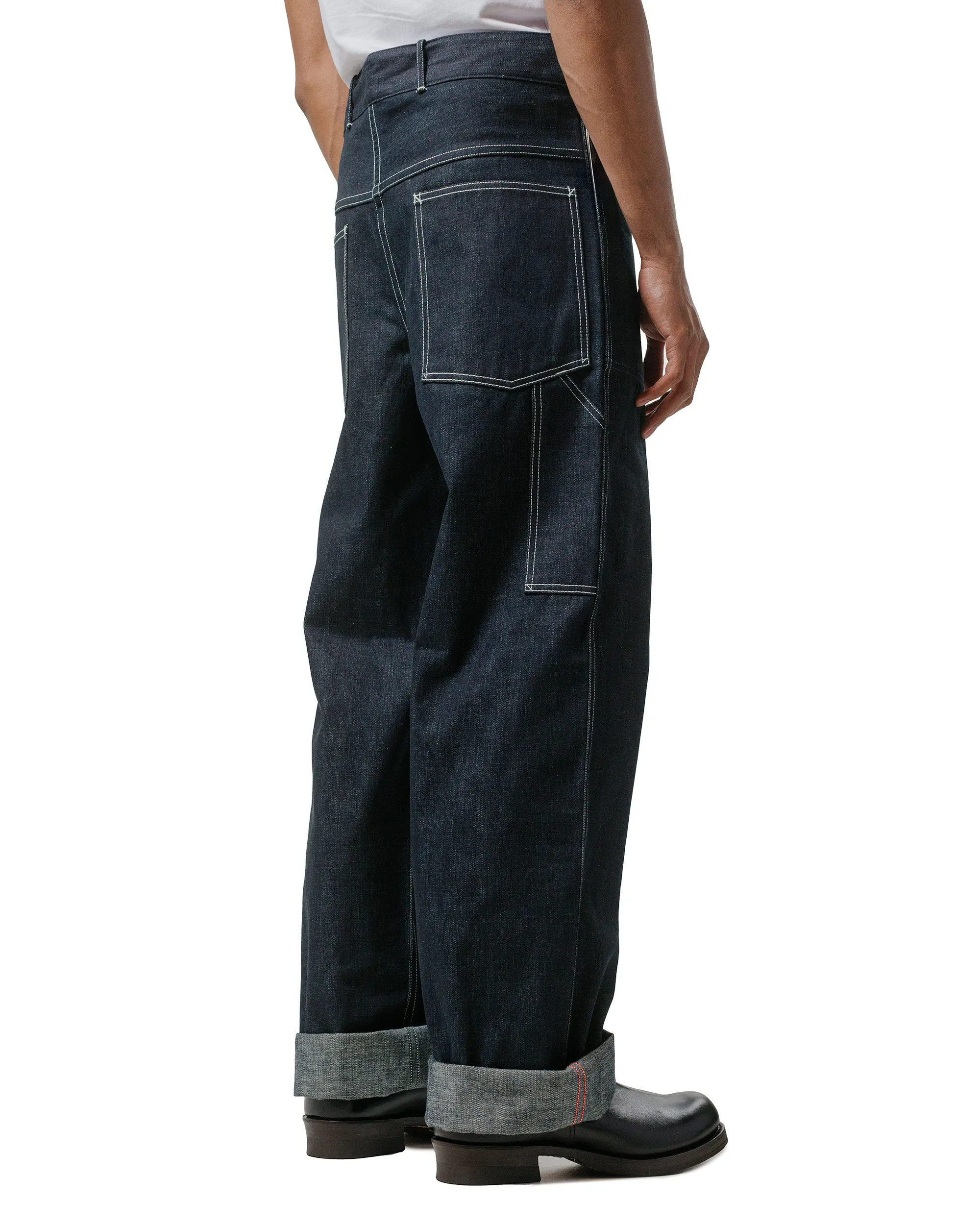 The Real McCoy's MP24005 WWII Denim Work Trousers Indigo