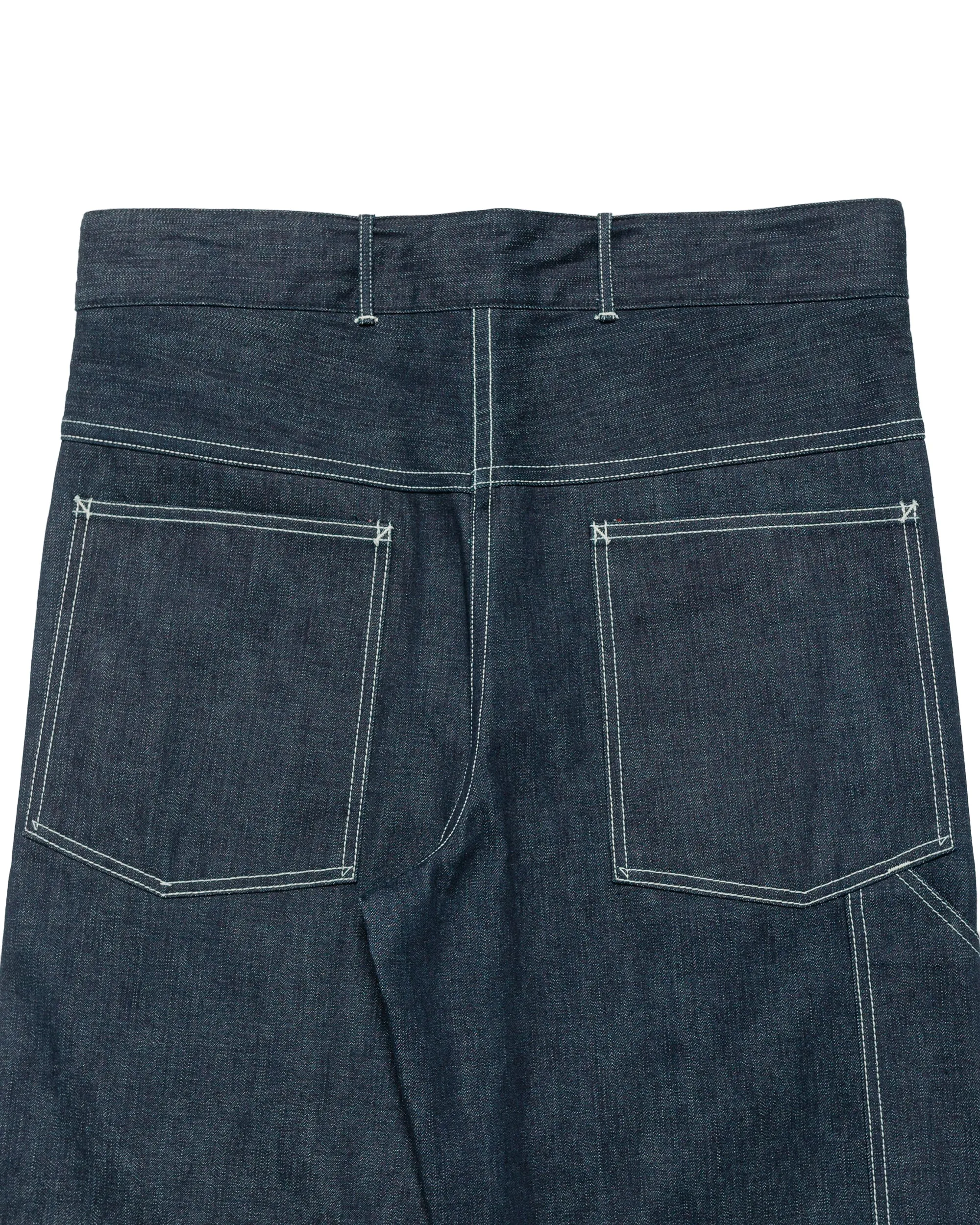 The Real McCoy's MP24005 WWII Denim Work Trousers Indigo