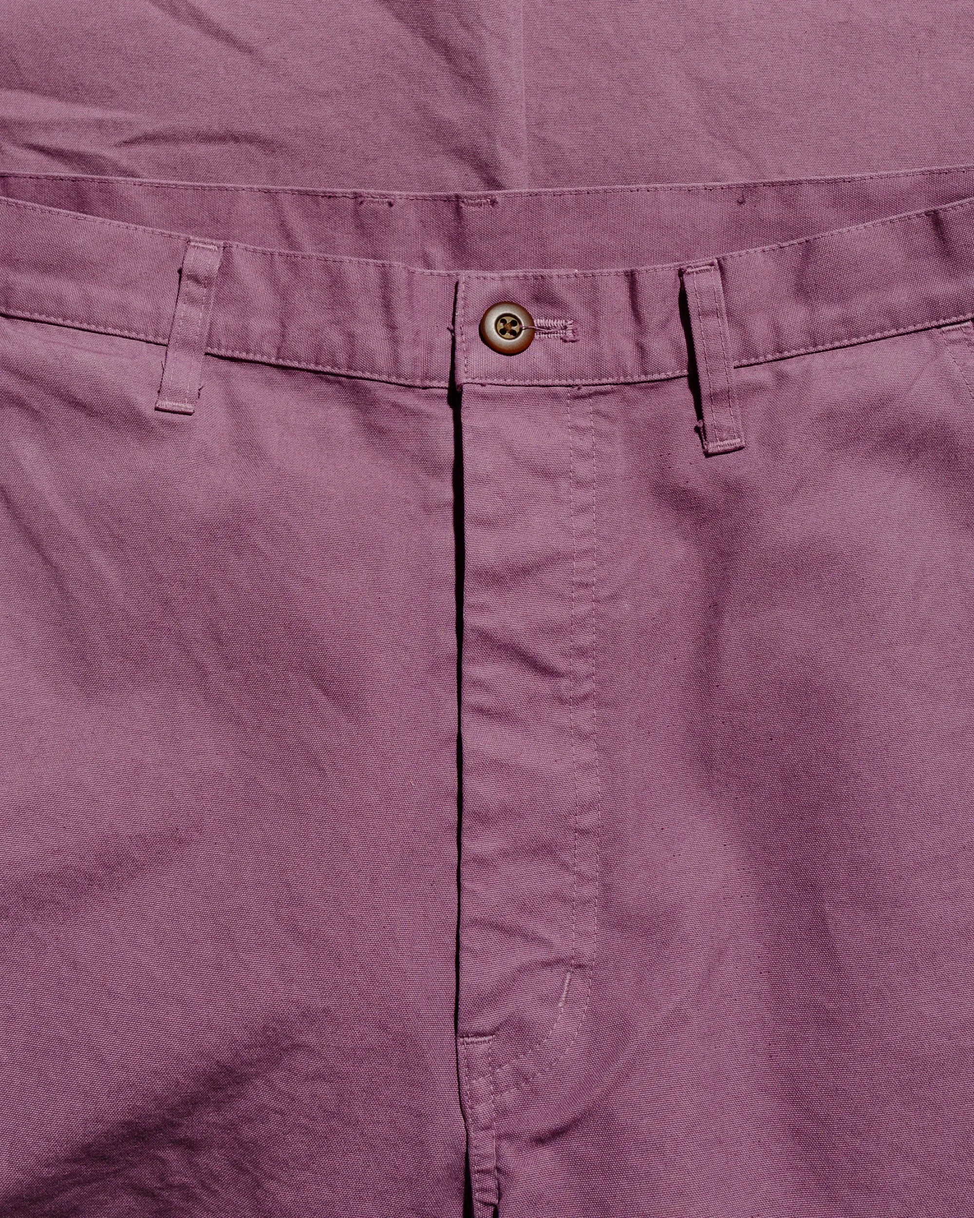 ts(s) Painter Pants Garment Dye Double Twisted Cotton Canvas Cloth Lilac