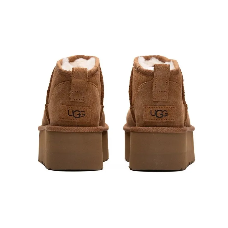 UGG Classic Ultra Mini Platform Boot Chestnut