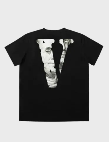 Vlone One Dollar Logo T-shirt SS23 (Black)