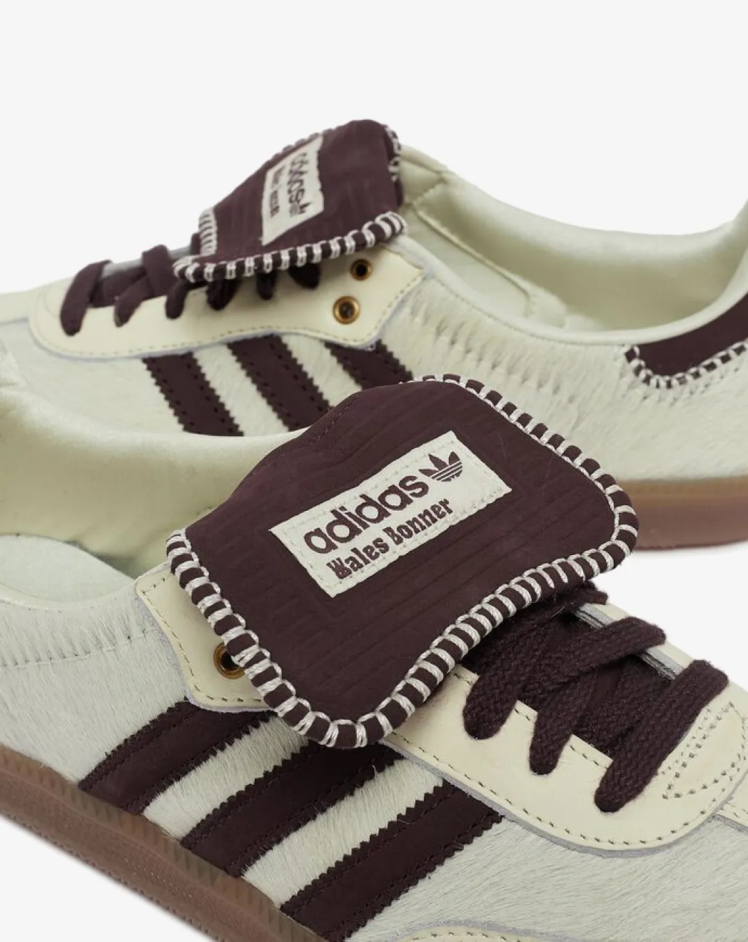 Wales Bonner x Adidas Samba OG Pony Tail-Cream/Gum' Sneakers