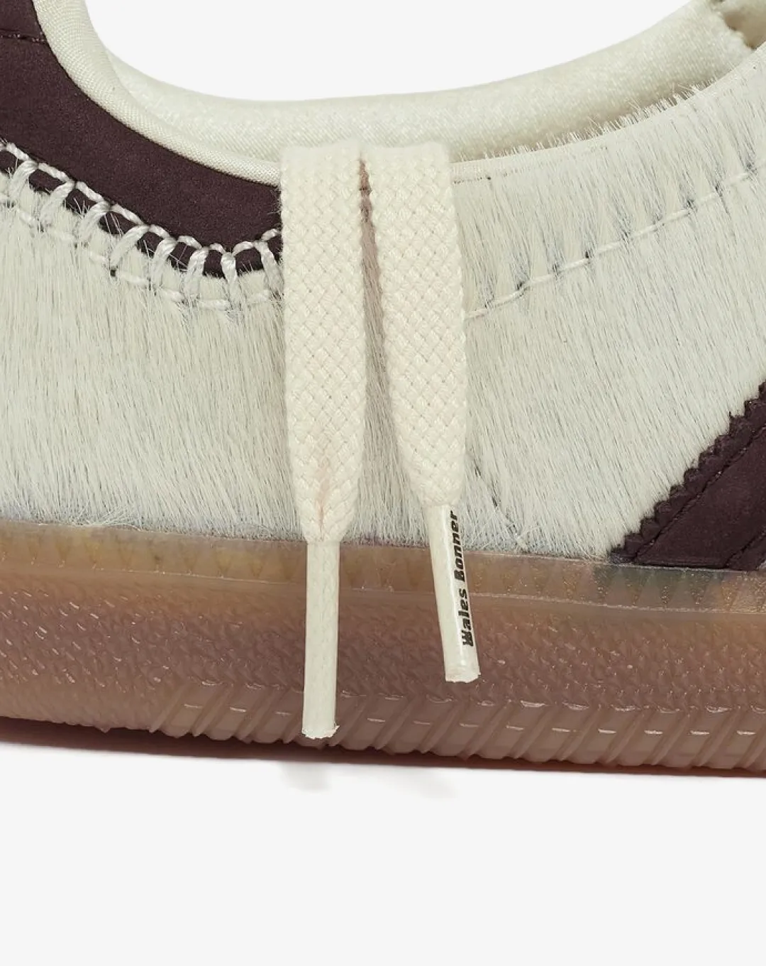 Wales Bonner x Adidas Samba OG Pony Tail-Cream/Gum' Sneakers