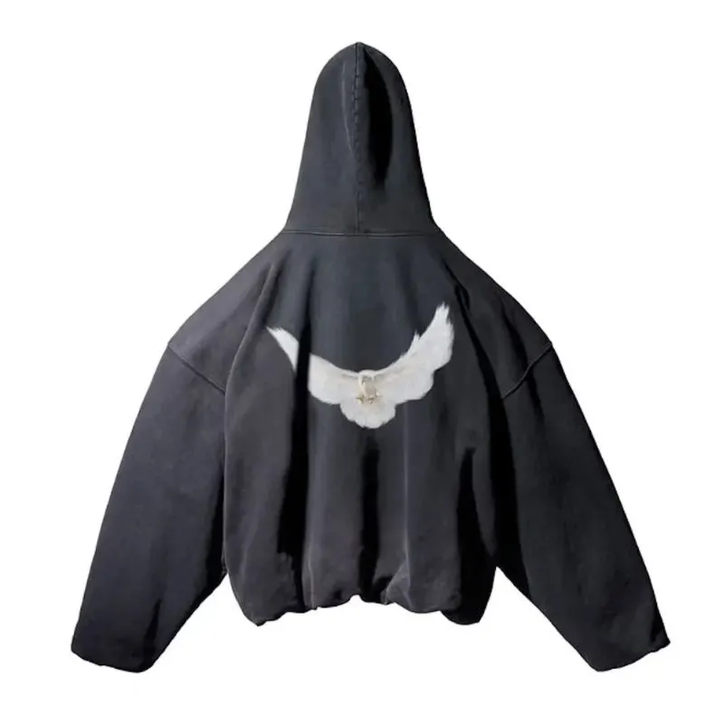 Yeezy Gap Dove Hoodie Donda 2 Washed Black